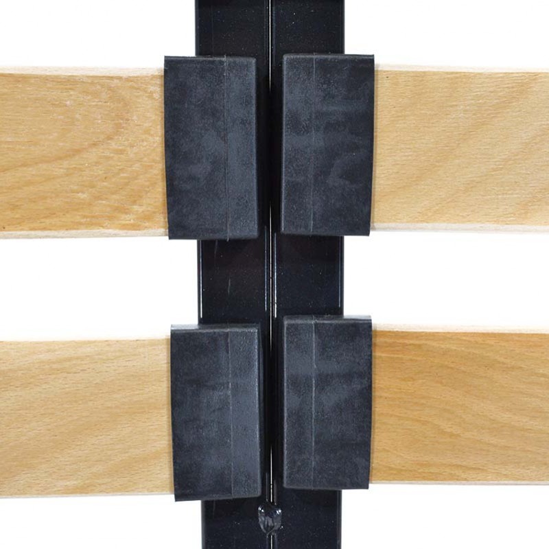 Σομιές μεταλλικός Kort με 17x2 ανατομικές τάβλες 162x195x4εκ