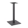 Βάση τραπεζιού Bar Batan pakoworld μεταλλική σε μαύρη απόχρωση 40x40x94εκ