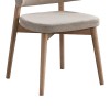 Καρέκλα Siena pakoworld rubberwood σε φυσική-μπεζ απόχρωση 48x50x81εκ