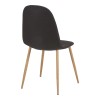Τραπεζαρία Manka I-Bella pakoworld σετ 3τεμ σε sonoma απόχρωση 80x80x77εκ