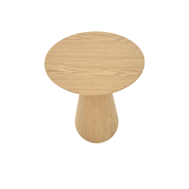 Τραπέζι σαλονιού Donda pakoworld mdf σε sonoma απόχρωση Φ60x40εκ