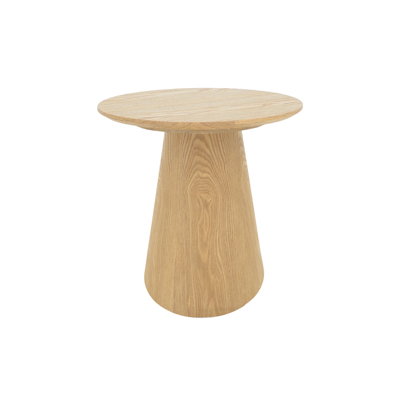 Τραπέζι σαλονιού Donda pakoworld mdf σε sonoma απόχρωση Φ60x40εκ