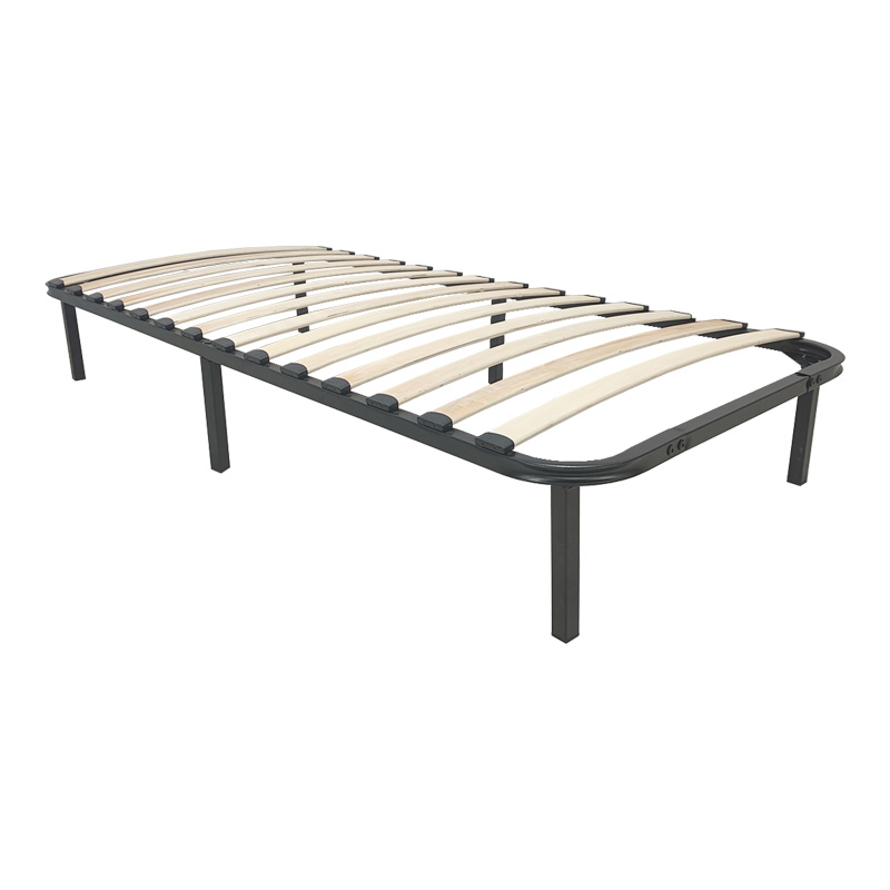 Σομιές μεταλλικός Amaso pakoworld σε μαύρη απόχρωση 90x190x28εκ