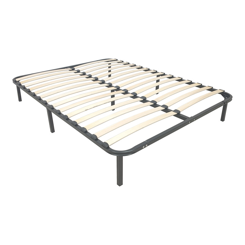 Σομιές μεταλλικός Amaso pakoworld σε μαύρη απόχρωση 160x200x28εκ