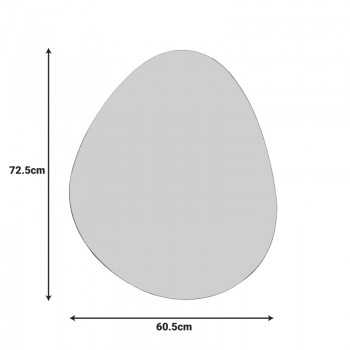 Καθρέπτης Hahoe Inart 60x1x72.5εκ