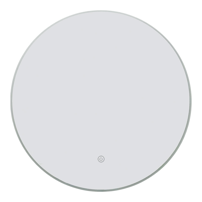 Καθρέπτης Led Lucox Inart pp-αλουμίνιο Φ60x3εκ