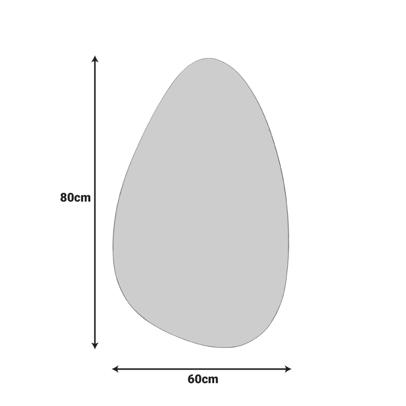 Καθρέπτης Spegio Inart 50x1x80εκ