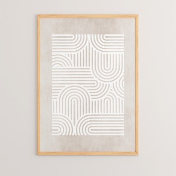 Πίνακας Liny pakoworld με ψηφιακή εκτύπωση και πλαίσιο 33x1.5x48εκ