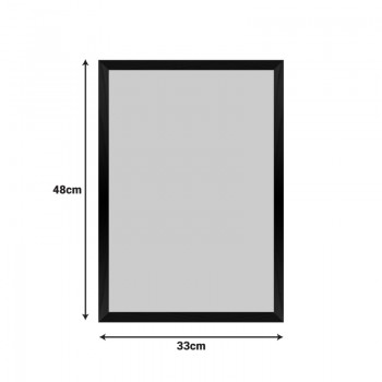 Πίνακας Krezeo pakoworld με ψηφιακή εκτύπωση και πλαίσιο 33x1.5x48εκ