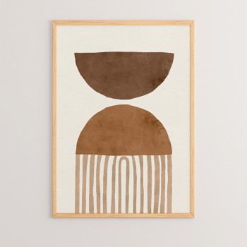 Πίνακας Serby pakoworld με ψηφιακή εκτύπωση και πλαίσιο 33x1.5x48εκ