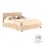 Κρεβάτι διπλό Anay pakoworld με συρτάρι ύφασμα μπεζ 160x200εκ