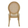 Καρέκλα Canco pakoworld φυσικό rubberwood-φυσικό rattan 50x53x98εκ