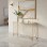 Κονσόλα Gioni Inart χρυσό μέταλλο 110x30x75εκ