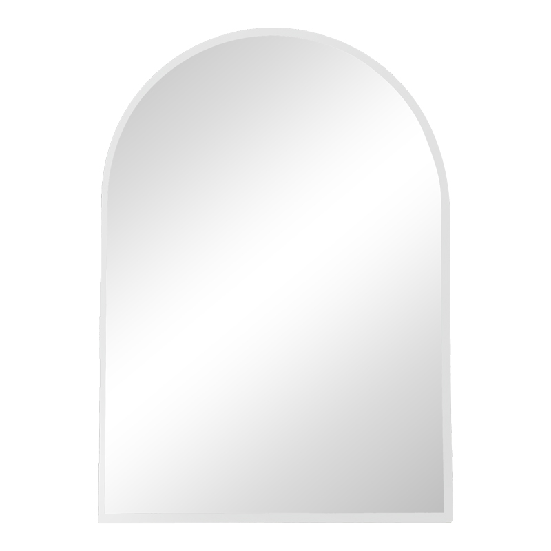 Καθρέπτης Mirrory pakoworld ασημί αλουμίνιο 50x2.5x80εκ