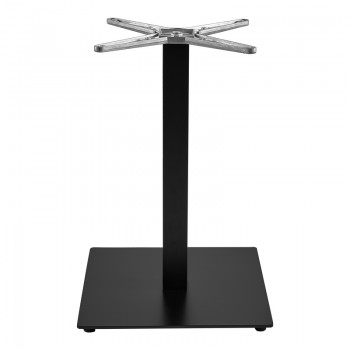 Βάση τραπεζιού Thonor pakoworld μεταλλική σε μαύρη απόχρωση 48x48x73εκ