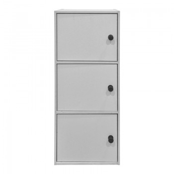 Ντουλάπα-στήλη Wirdia pakoworld λευκό 30.5x24x71.5εκ