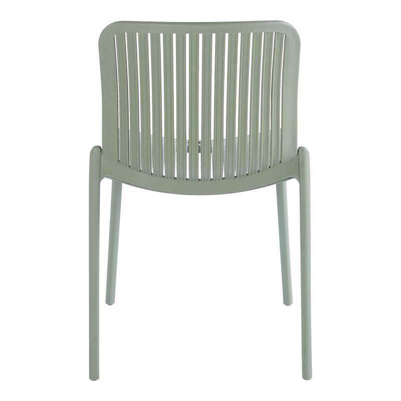 Καρέκλα Teragi στοιβαζόμενη pakoworld pp με UV protection μέντα 58x43.5x82εκ