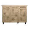 Παπουτσοθήκη-ντουλάπι Mantam pakoworld 16 ζεύγων sonoma 115.5x34x87εκ