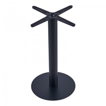 Βάση τραπεζιού Bar Stada pakoworld μέταλλο μαύρο Φ40x94εκ