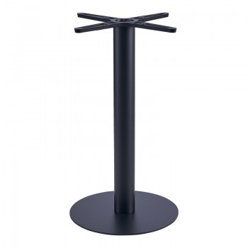 Βάση τραπεζιού Bar Stada pakoworld μέταλλο μαύρο Φ40x94εκ