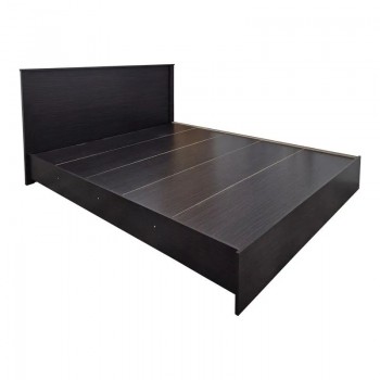 Κρεβάτι με στρώμα Athos-Resty pakoworld wenge 160x200εκ