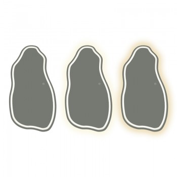 Καθρέπτης Wervia pakoworld led 60x2.5x120εκ