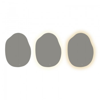 Καθρέπτης Mirila pakoworld led 60x2.5x80εκ