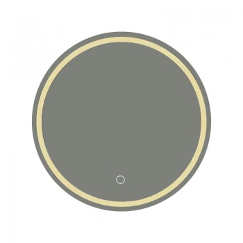 Καθρέπτης Deliza pakoworld led Φ60x2.5εκ