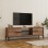 Έπιπλο τηλεόρασης Eslem pakoworld oak με ανθρακί 160x34,6x48,1εκ