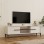 Έπιπλο τηλεόρασης Eslem pakoworld λευκό με καρυδί 160x34,6x48,1εκ