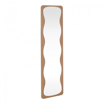Καθρέπτης Jenia pakoworld mdf σε φυσική απόχρωση 40x40x160εκ