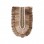 Διακοσμητικό τοίχου Earsy II Inart seagrass σε φυσικό χρώμα 38x30x8εκ