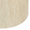 Βοηθητικά τραπεζάκια 2τεμ Zonar pakoworld MDF σε όψη τραβερτίνας