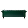 Kαναπές τριθέσιος τ. Chesterfield pakoworld pu κυπαρισσί 203x84x67εκ