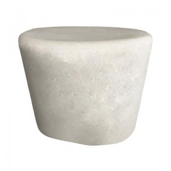 Βοηθητικό τραπέζι Fedris pakoworld mdf λευκό Φ56x45εκ