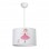 Παιδικό φωτιστικό οροφής Ballerina pakoworld led E27 πολύχρωμο PVC Φ30x20εκ