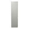 Ντουλάπα τρίφυλλη Merzia pakoworld  sonoma-λευκό 120x46.5x183εκ