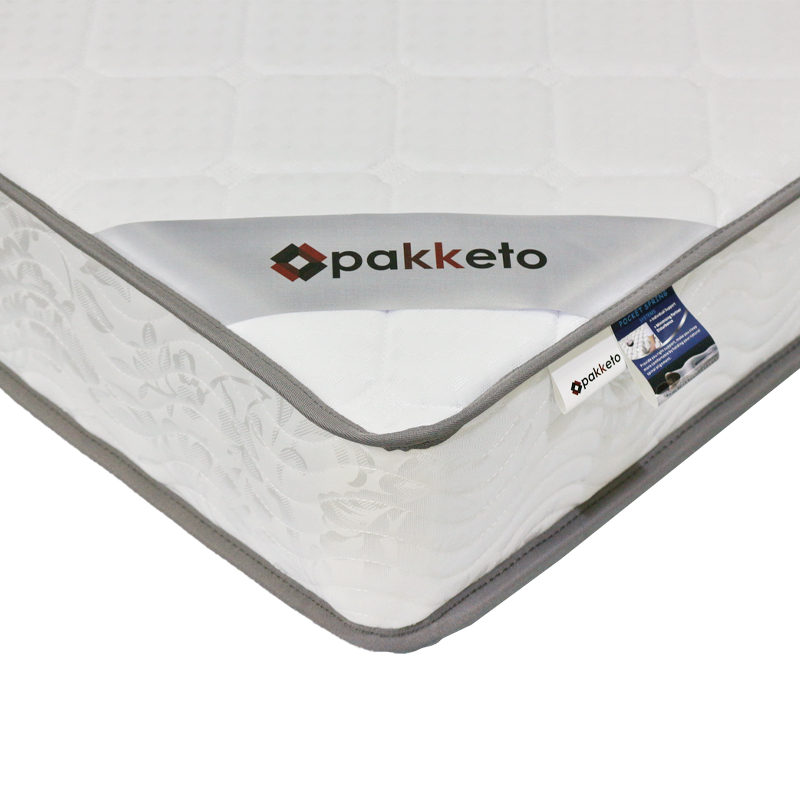 Στρώμα Frezio pakoworld pocket spring roll pack διπλής όψης 18-19cm 150x200εκ