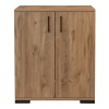 Ντουλάπι Yven pakoworld oak μελαμίνης 65x32x83εκ