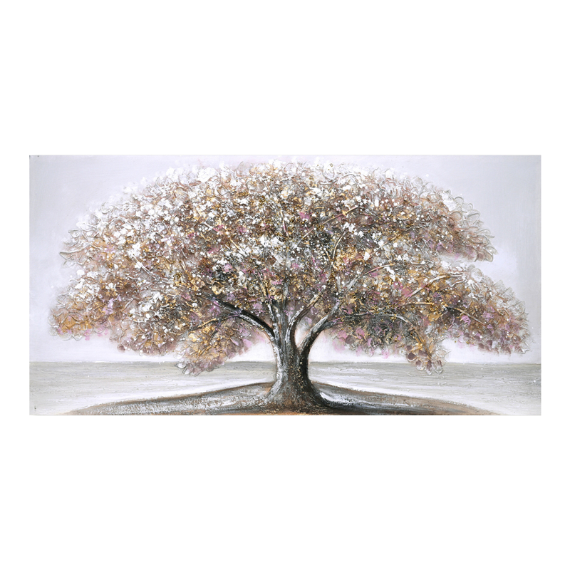 Πίνακας σε καμβά Forestree II 3D Inart 120x3x60εκ