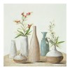Πίνακας σε καμβά Vase 3D Inart 100x3x100εκ