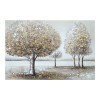 Πίνακας σε καμβά Forest 3D Inart 90x3x60εκ