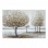 Πίνακας σε καμβά Forest 3D Inart 90x3x60εκ