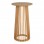 Τραπέζι μπαρ Domonic pakoworld mdf φυσικό Φ60x105εκ
