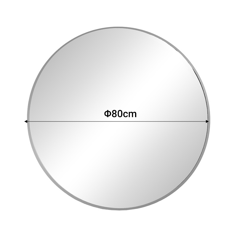 Καθρέπτης Emmett pakoworld χρυσό αλουμίνιο Φ80x2.5εκ