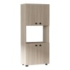 Στήλη Guzel pakoworld σε sonoma απόχρωση 60x31.4x140εκ