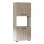 Στήλη Guzel pakoworld σε sonoma απόχρωση 60x31.4x140εκ