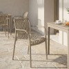 Πολυθρόνα Zoi pakoworld pp σε cappucino απόχρωση 58.5x54x80εκ