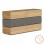 Συρταριέρα Sonlen pakoworld mdf σε ανθρακί-sonoma απόχρωση 120x40x72εκ