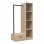 Έπιπλο εισόδου Erdeco pakoworld mdf σε φυσική απόχρωση 80x40x150εκ